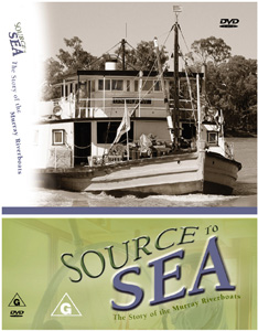 Source to Sea - The Story of the Murray Riverboats Front Slick